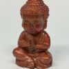 Bouddha résine Marron