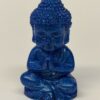 Bouddha resine bleu