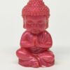 Bouddha resine rouge