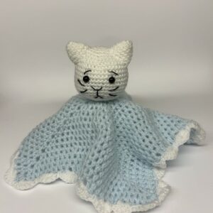 Doudou chat en crochet – Fait main