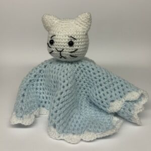 Doudou chat en crochet – Fait main