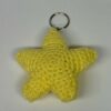 Etoile jaune porte clef