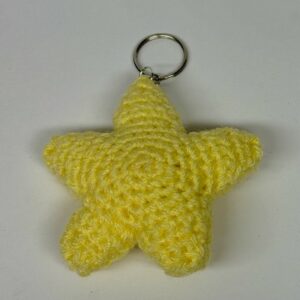 Etoile jaune crochet