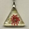 Pendentif jaune triangle